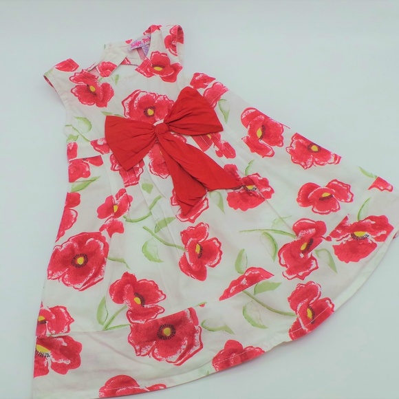 Red and White Dress - Picture 3 of 3